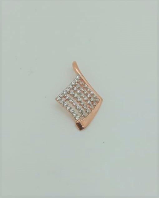 Rose Gold Diamond Pendant-Set - Image 4
