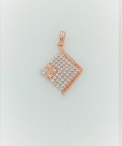 Alternative view of Latest Rose Gold Pendant-Set