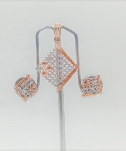 Latest Rose Gold Pendant-Set