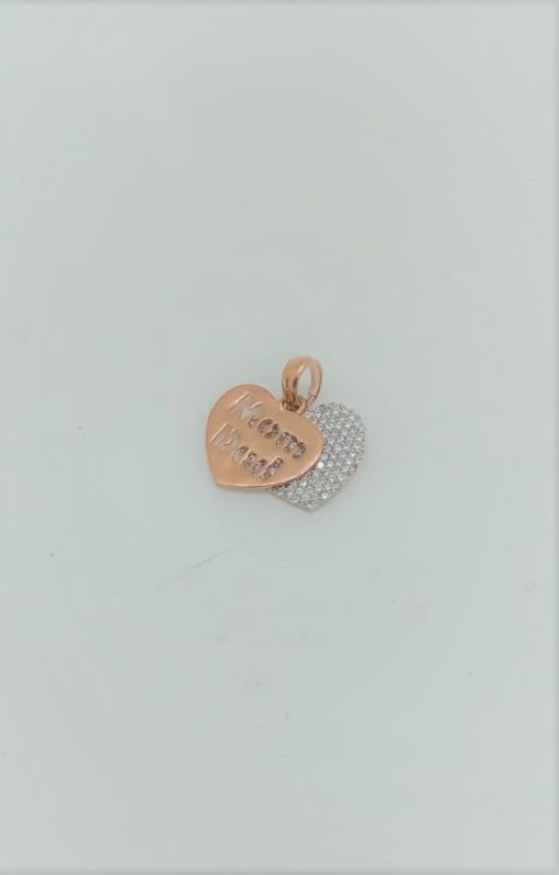 Latest Baby Shower Diamond Pendant - 2