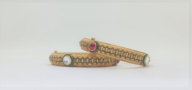 Antique 22k Hallmark Gold Bangles - 3 - Image 3