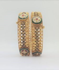 Alternative view of Antique 22k Hallmark Gold Bangles - 5