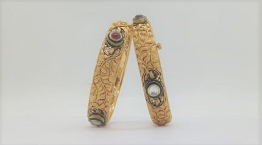 Antique 22k Hallmark Gold Bangles - 2 - Image 2