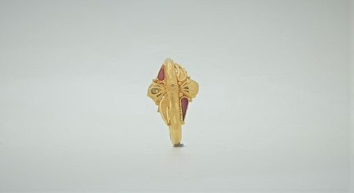 Meena 22K Hallmark Gold Ring - 5 - Image 2