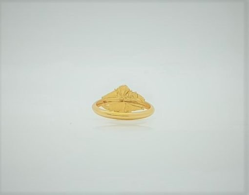 Meena 22K Hallmark Gold Ring - 5 - Image 3