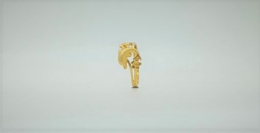 Dolphin 22k Hallmark Gold Ring - 2 - Image 2