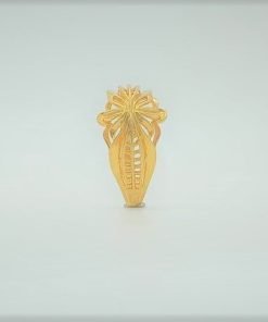 Alternative view of Flora 22K Hallmark Yellow Gold Ring - 14
