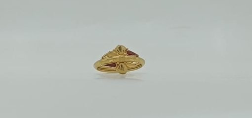 Meena 22K Hallmark Gold Ring - 5