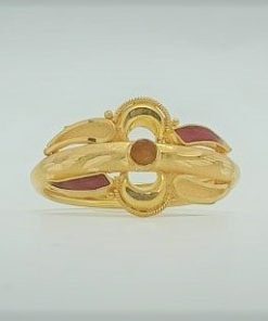 Meena 22K Hallmark Gold Ring - 6