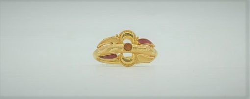 Meena 22K Hallmark Gold Ring - 6