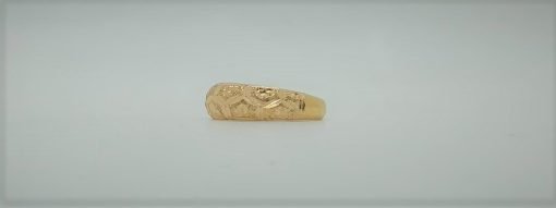The Vachya Luxury Men's Gold Ring Band - 3 - Image 2