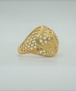 Alternative view of 22K Hallmark Gold Ring - 3