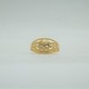 22k Hallmark Gold Ring - 1
