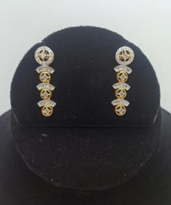 Alternative view of Baguette Beauty And Round Diamond Neck Set