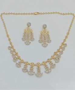 Alternative view of The Tropical Beauty Diamond Necklace-Set