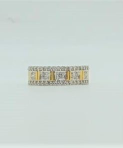Trending 14K Ladies Band Diamond Ring