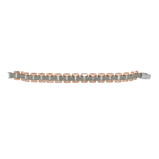 Vachya Gents Trendy Diamond Bracelet - Image 2