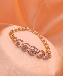 Unique Ladies Diamond Box Bracelet