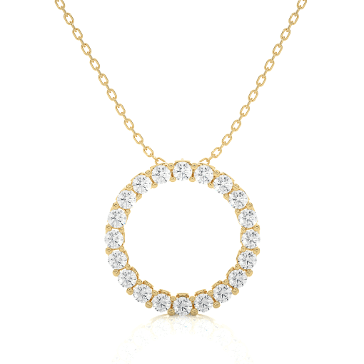 Round Diamond Pendant