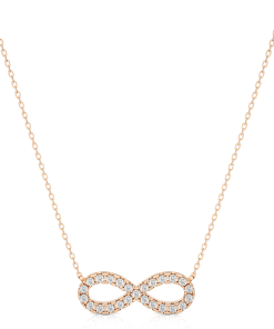 Infinity Diamond Pendant