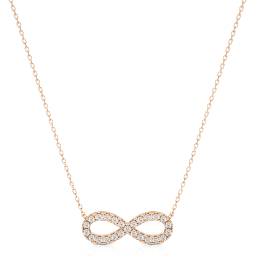 Infinity Diamond Pendant