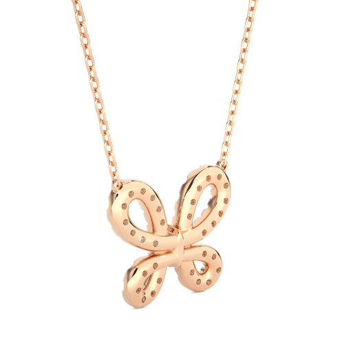 Butterfly Diamond Pendant - Image 6