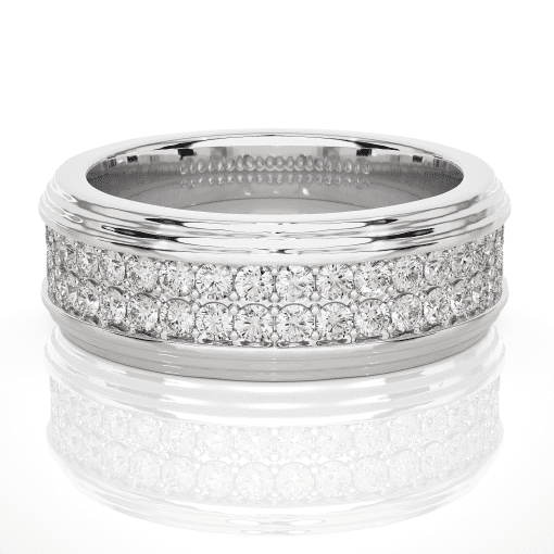 Round Band Diamond Ring