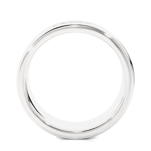 Unisex Diamond Band Ring - Image 4