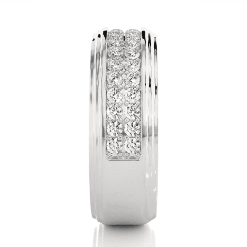 Round Band Diamond Ring - Image 5