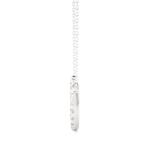 U Shape Diamond Pendant - Image 5