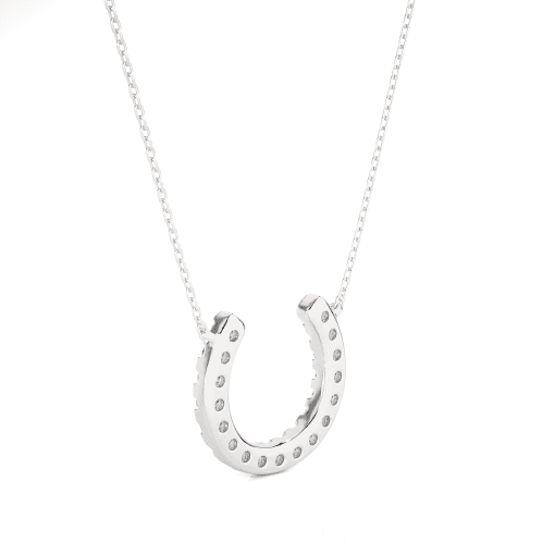 U Shape Diamond Pendant - Image 6