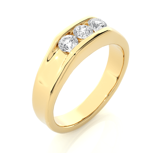 Unisex Round Diamond Band - Image 6