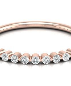 Alternative view of Mini Circle Diamond Ring