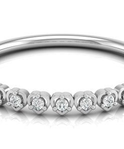Alternative view of Diamond Band Ring 6
