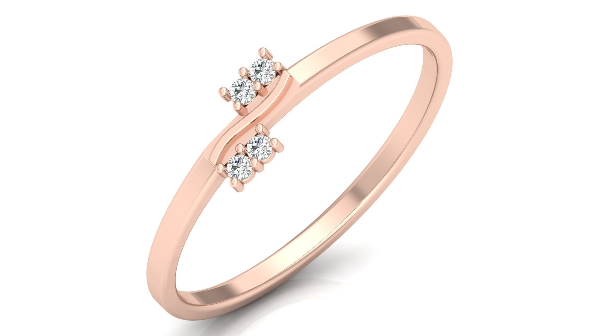 Diamond Band Ring 7