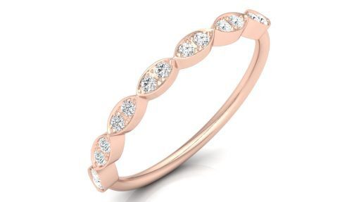 Drop Shape Diamond Ring