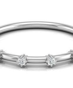 Alternative view of Designer Mini Circle Diamond Ring