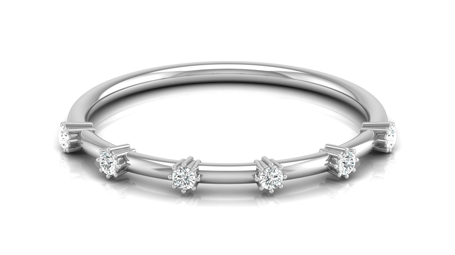 Designer Mini Circle Diamond Ring - Image 2