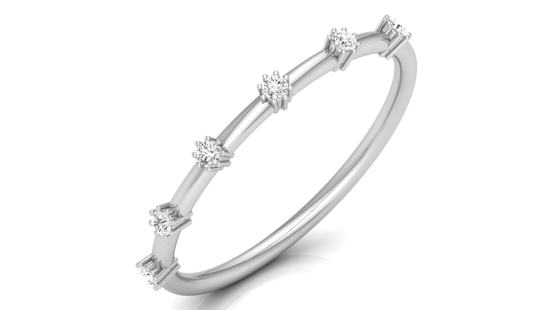 Designer Mini Circle Diamond Ring