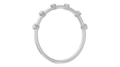 Designer Mini Circle Diamond Ring - Image 4