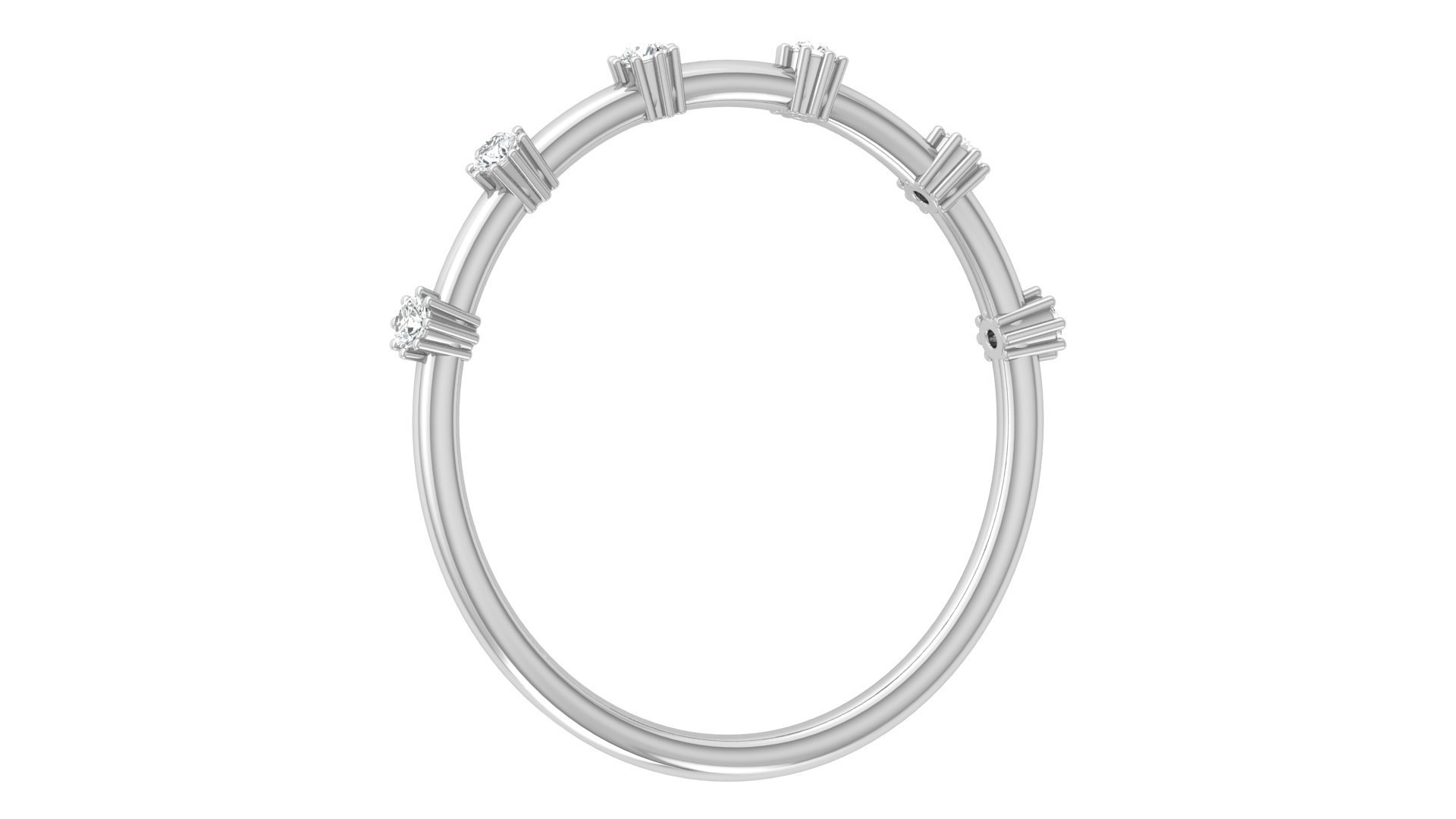 Designer Mini Circle Diamond Ring - Image 4
