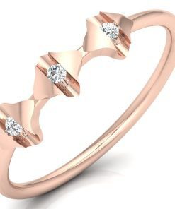 Flower Shape Diamond Ring