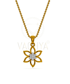 Light Weight Diamond Pendant 4