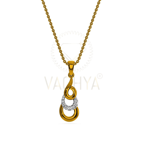 Light Weight Diamond Pendant 6