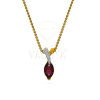 Light Weight Diamond Pendant 7