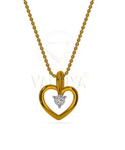 Light Weight Diamond Pendant 8