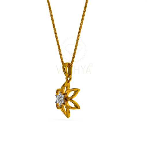 Light Weight Diamond Pendant 4 - Image 4