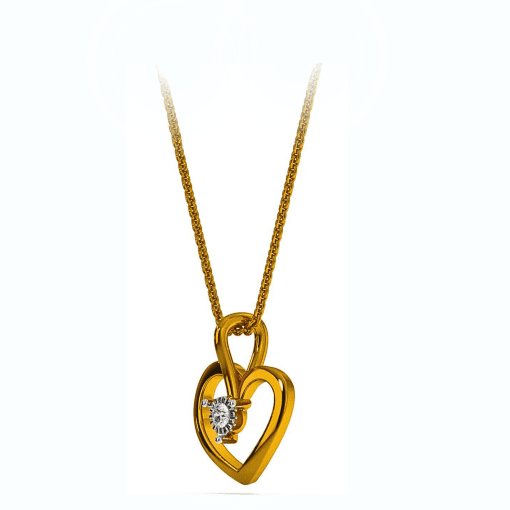 Light Weight Diamond Pendant 8 - Image 4