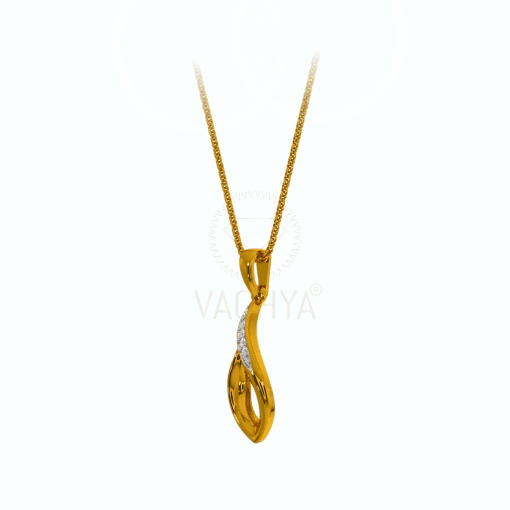 Light Weight Diamond Pendant 3 - Image 4
