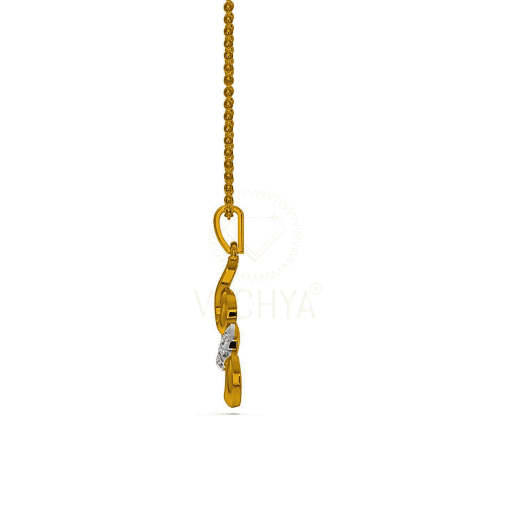 Light Weight Diamond Pendant 6 - Image 5